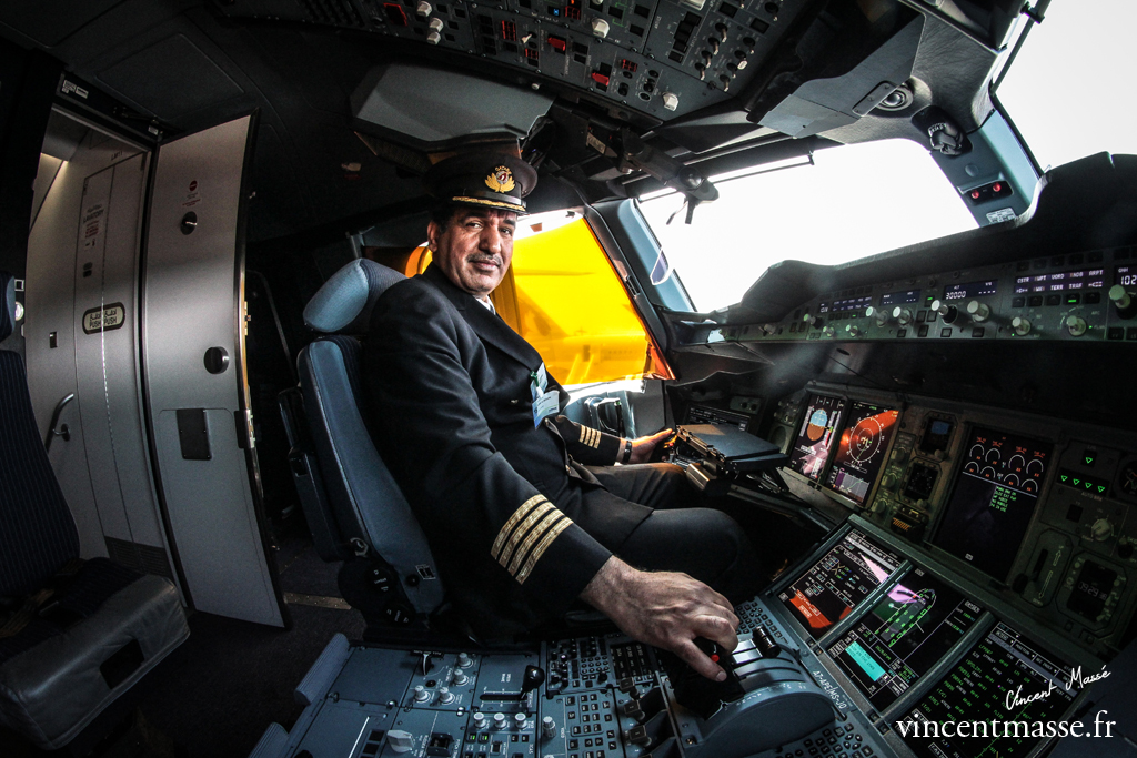 Pilote A380 Qatar