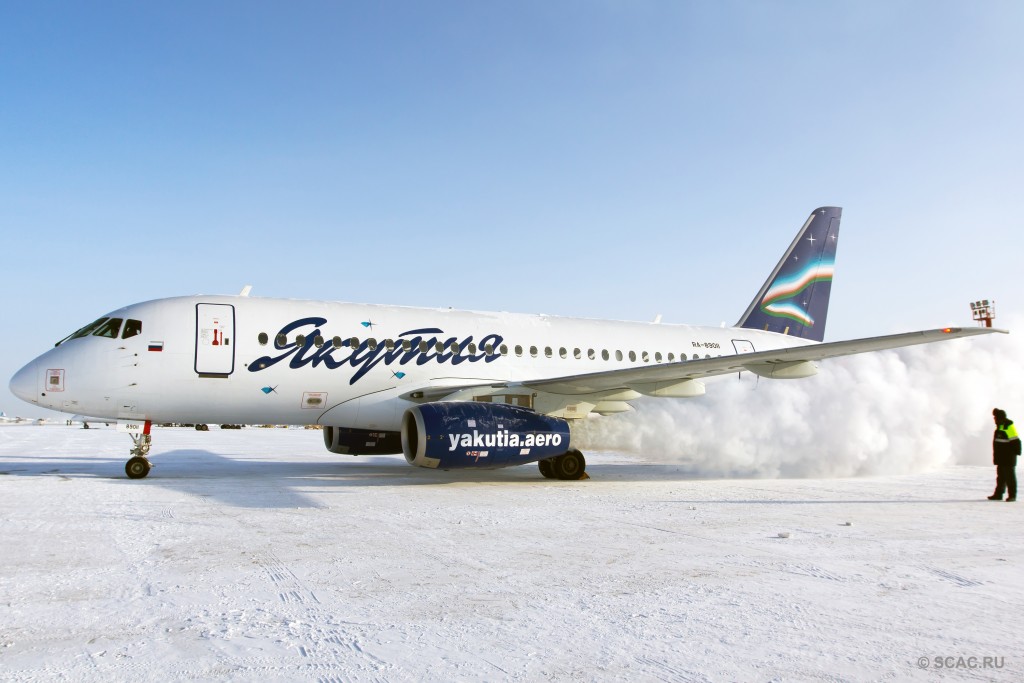 SSJ100 Yakutia © Alexey Petrov