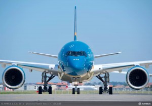 L'A350 aux couleurs de Vietnam Airlines