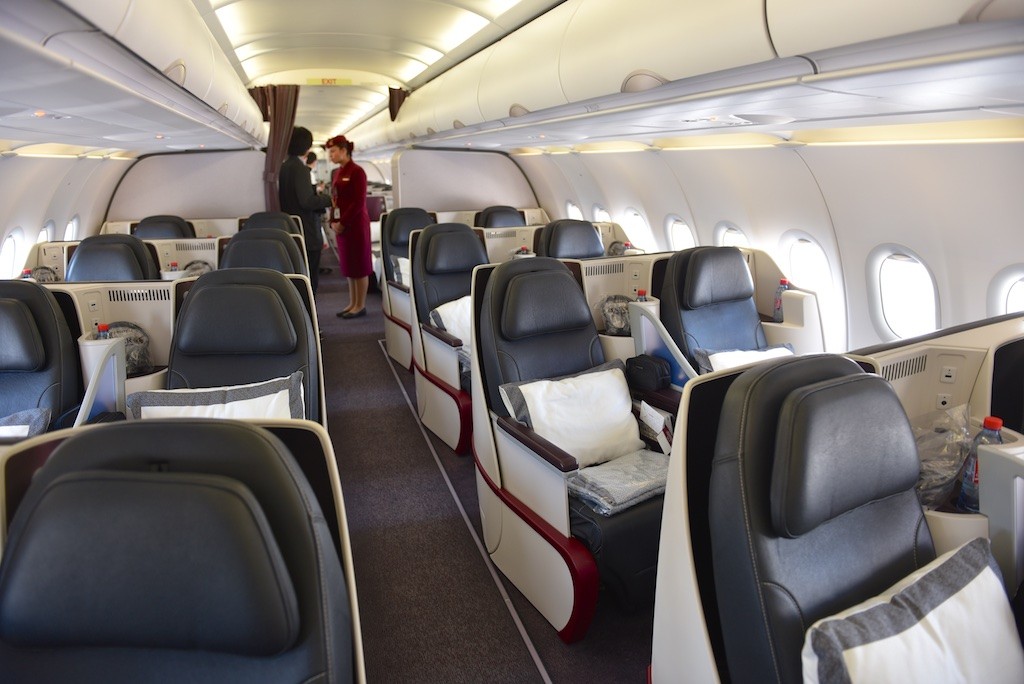 Intérieur de la cabine A319