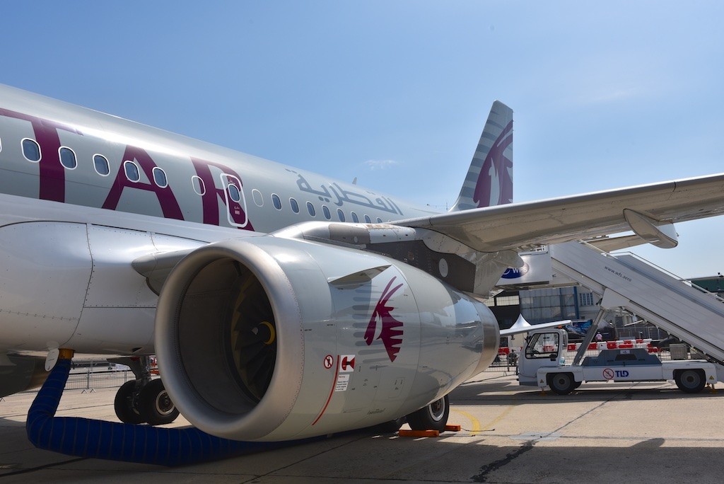 Vue extérieure de l'A319