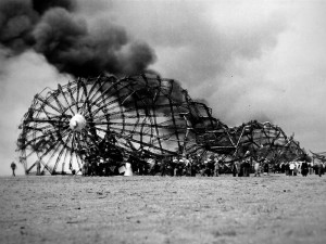 Epave du LZ-129 "Hindenburg"