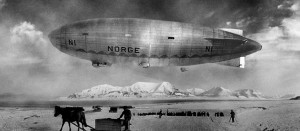 Le Norge à la conquête du Pôle Nord en 1926.