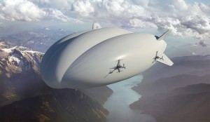 Vue d'artiste LMH-1 - Crédit : Lockheed Martin / Hybrid Enterprises