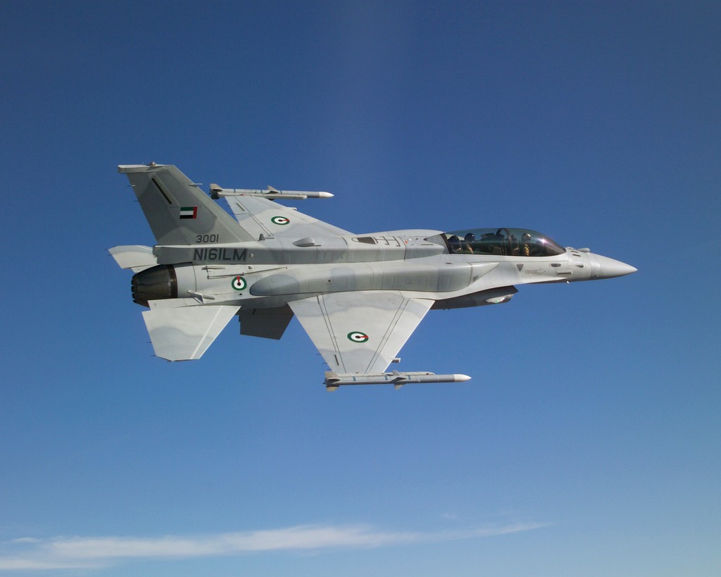 Ultime évolution du F-16, le Block 60 a été développé selon les désirs des émirats... Qui ont demandé le développement d'une version encore améliorée, le Block 61 (crédit: Lockheed Martin)