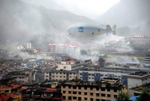 Projet LCA60T en version humanitaire, Crédit : FLYING WHALES