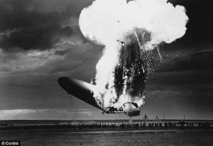 Crash de l'Hindenburg, Crédit : Corbis