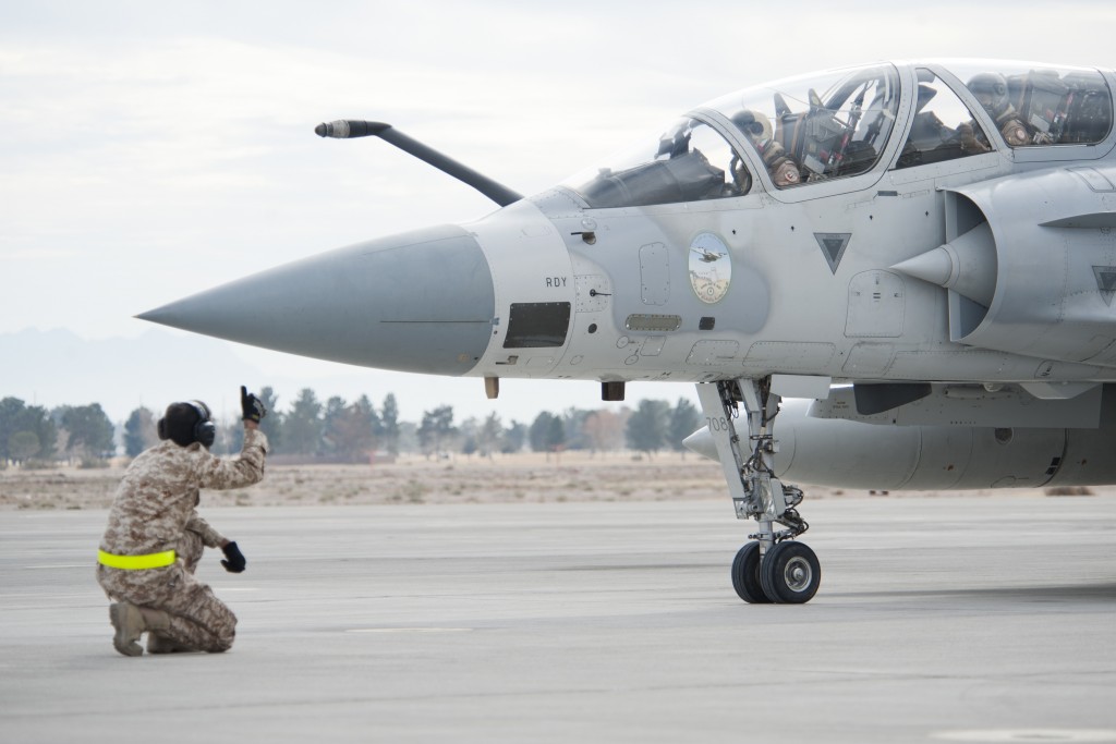 Mirage 2000-9 des émirats à Nellis lors de l'exercice Red-Flag. Les EAU ne se contentent pas d'acheter ce qu'il se fait de mieux, l'entrainement de leurs personnels revêt d'une importance croissante.