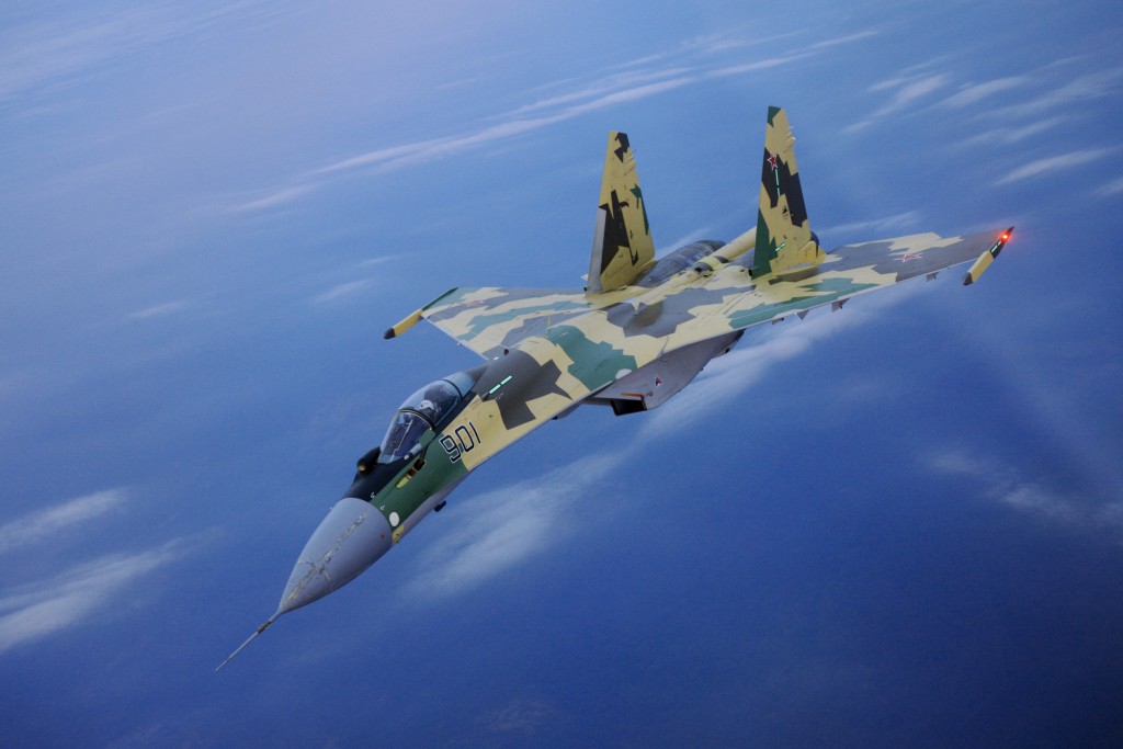 Su-35, la version la plus aboutie de la famille Su-27 (crédit: Sukhoi)