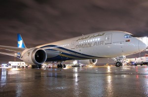 Le 787 d'Oman Air à CDG