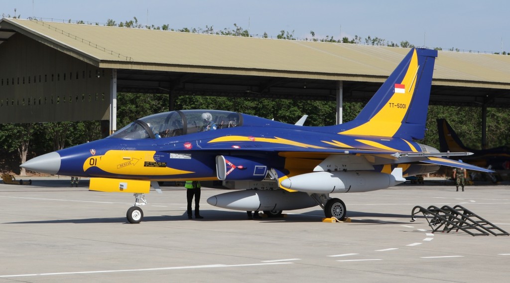 Author Korea Aerospace Industries KAI_T-50i_in_Indonesia