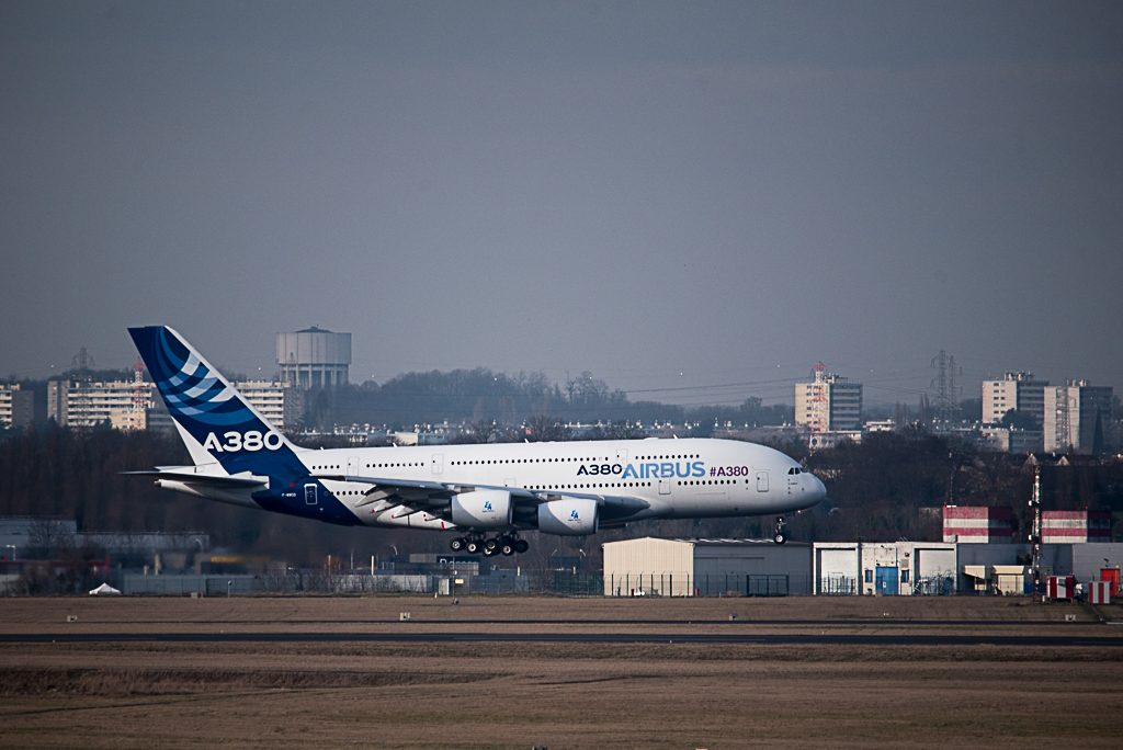 Dernier atterrissage pour l'A380 MSN4