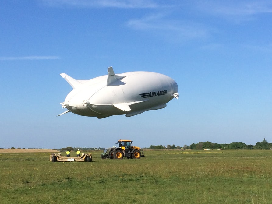 [Vidéo] Décollage de l'Airlander 10 le 10 mai 2017