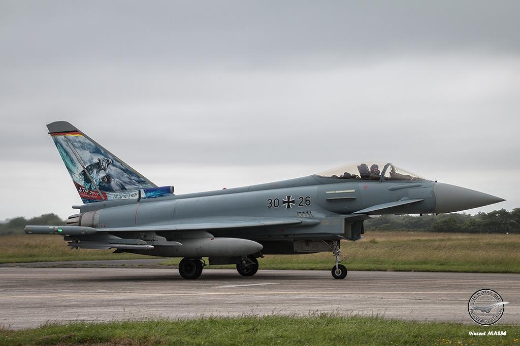 Eurofighter de la Taktisches Luftwaffengeschwader 74 (GAF)