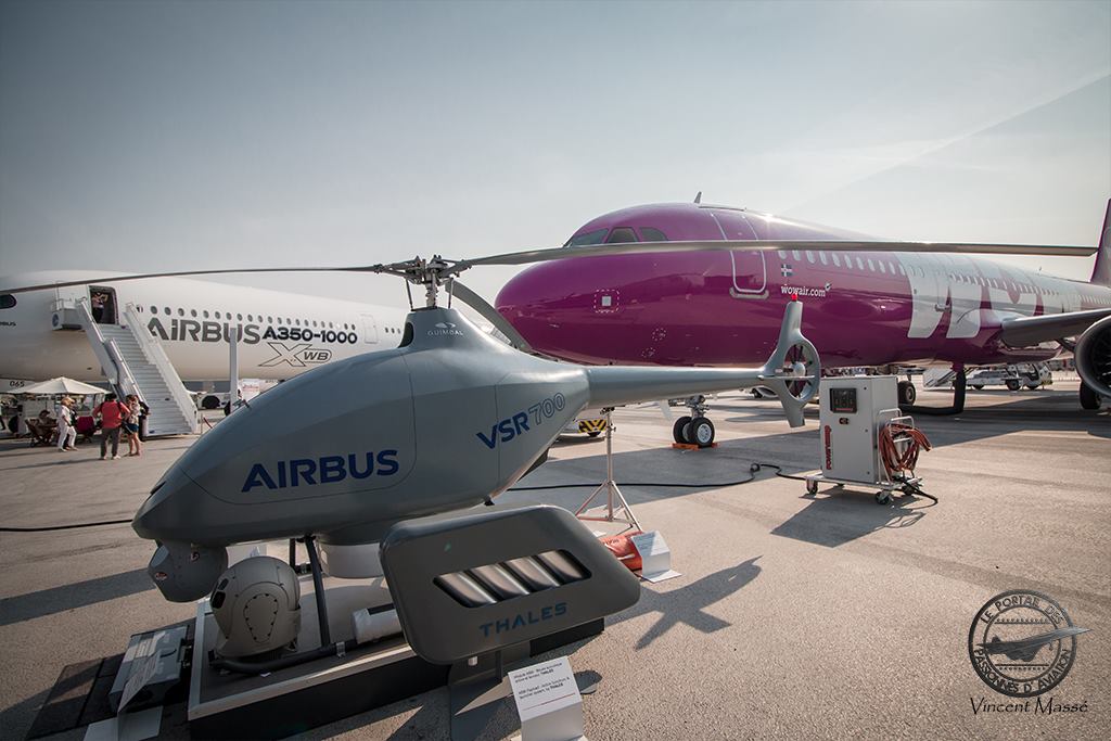 La maquette du VSR700 présenté au Salon du Bourget 