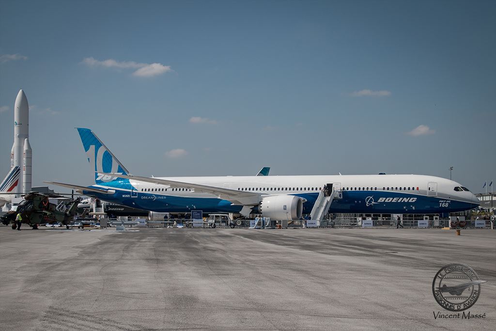 Le 787-10 au Salon du Bourget