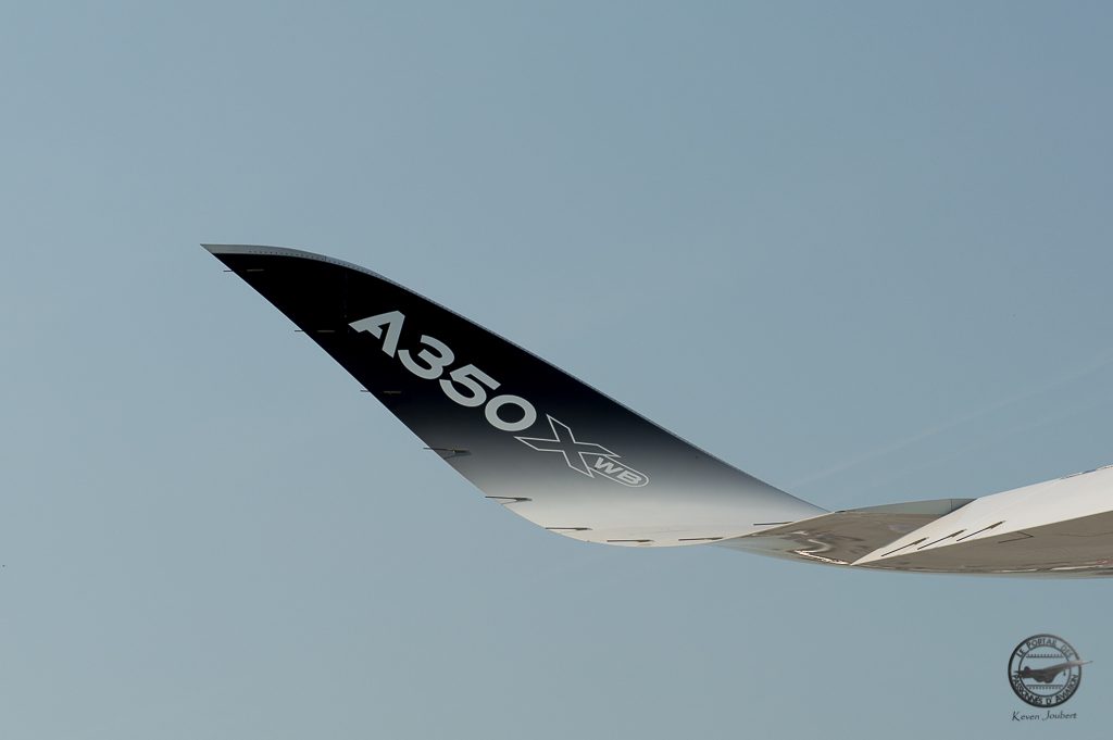 Les winglets dont la forme est si typique de l'A350