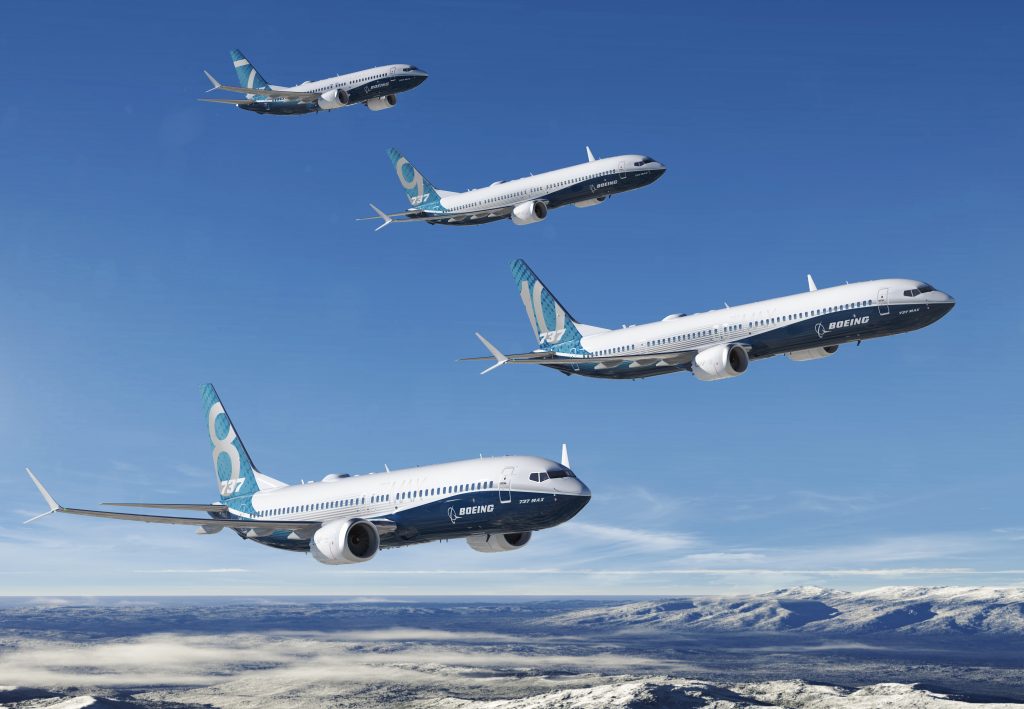 La famille 737 MAX désormais complète