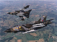RAF: Perte de deux tornado en mer