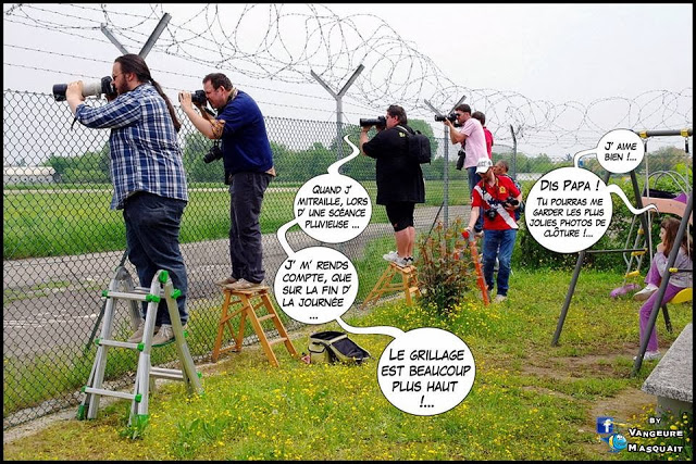 HUMOUR: Une aventure de spotters... Vu par l'oeil de Vangeure Masquait!