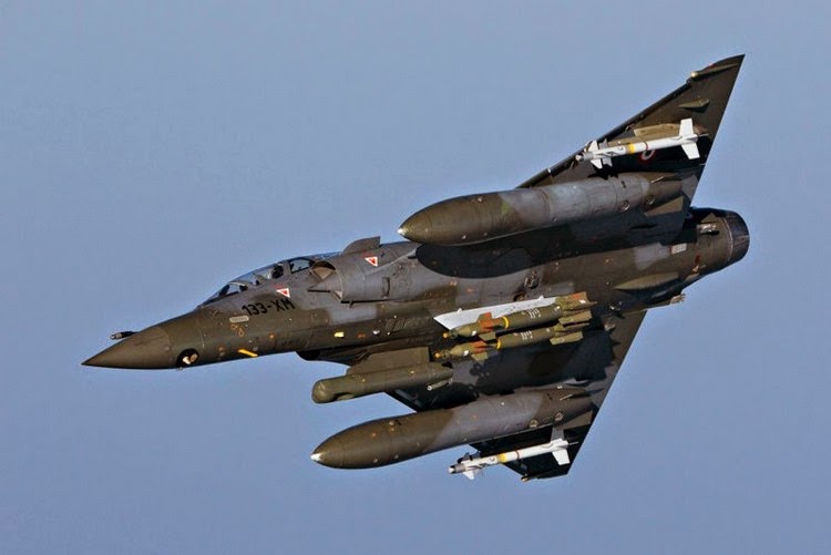 Six Mirage 2000D déployés en Jordanie