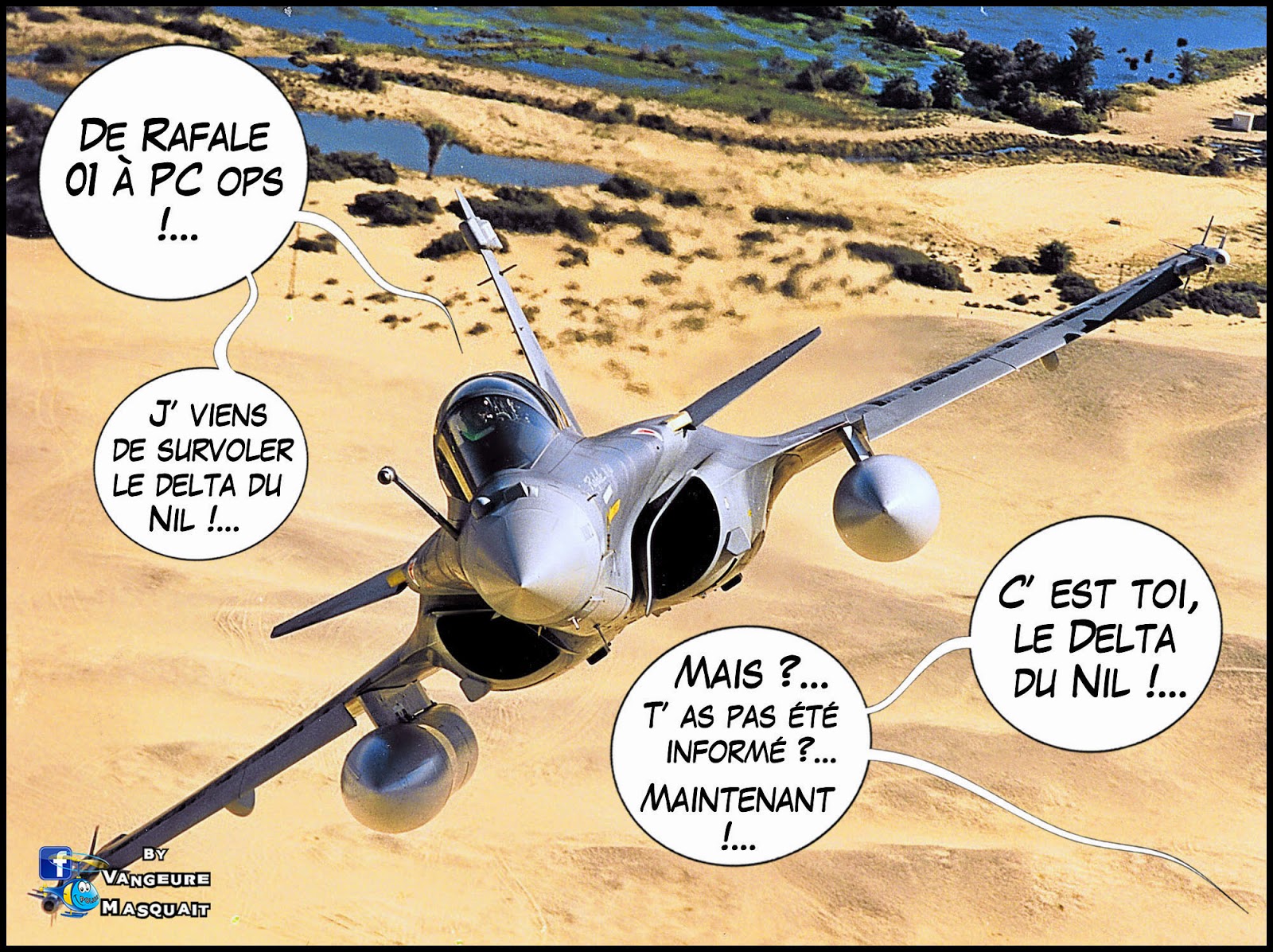 HUMOUR: Rafale en Egypte, la fin de la malédiction des pyramides