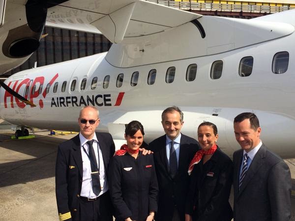 Hop-Air France reçoit son premier ATR 72-600