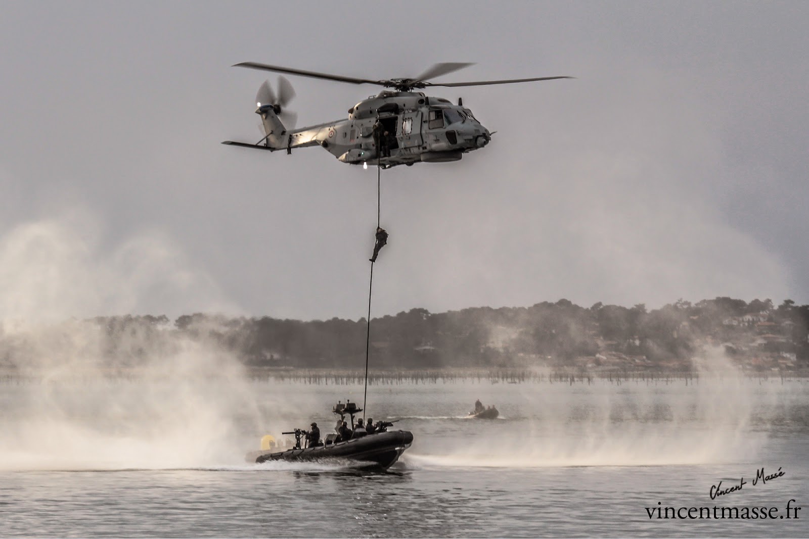 Reportage Photos: Opérations spéciales à Arcachon