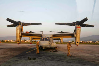 L'US Marine Corps au secours du Népal