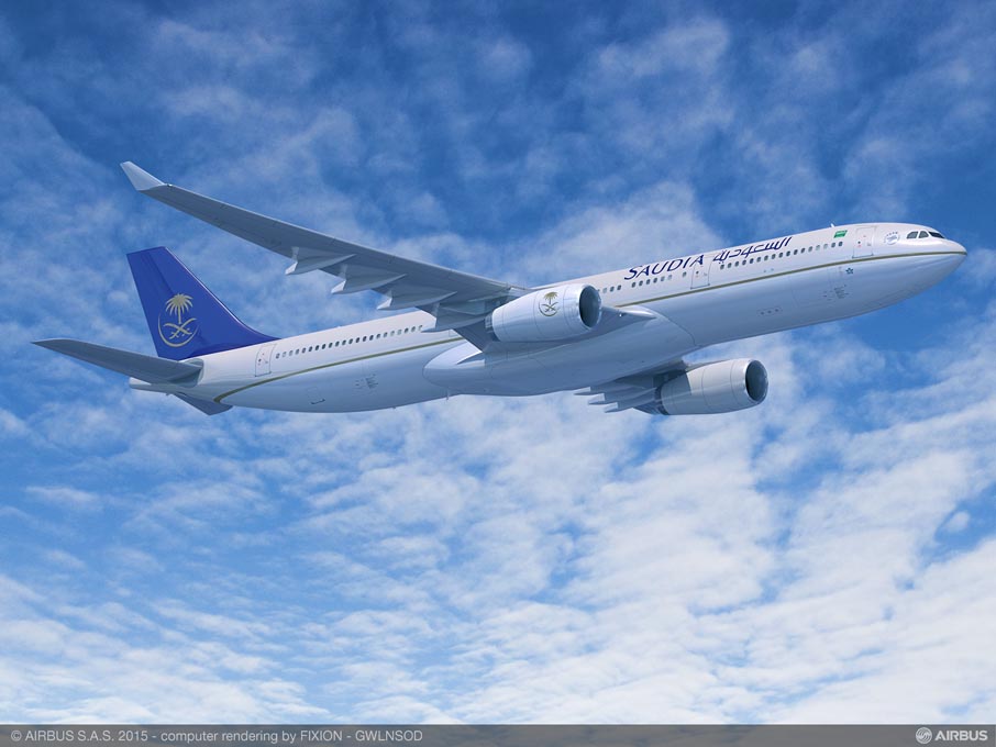 Saudi Arabian Airlines sera le client de lancement de l'A330-300 Regional