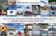 Le Portail des Passionnés d'Aviation vous souhaite une très bonne année 2018 !